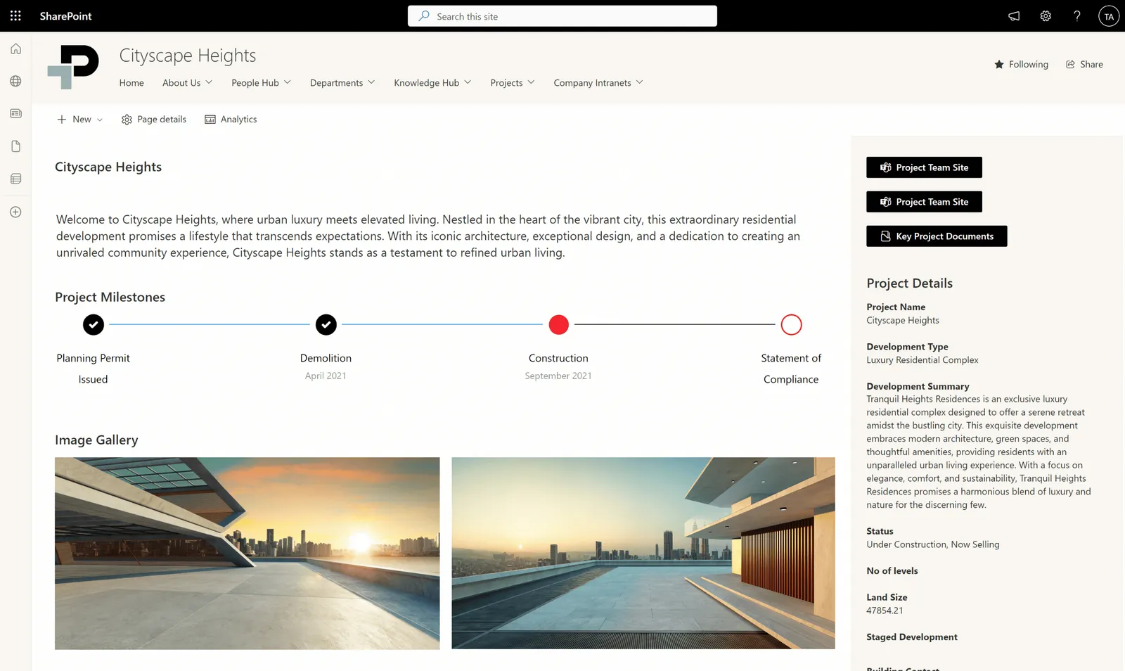 An accelerated Intranet